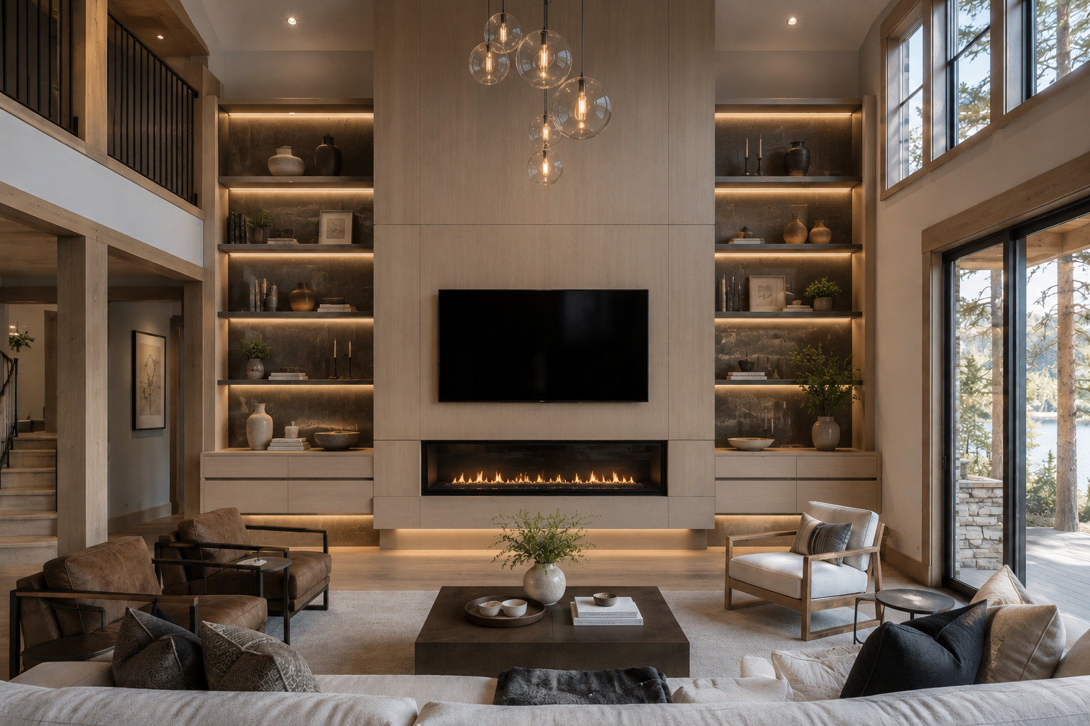Whole-home residential millwork package executed for a luxury Toronto residence