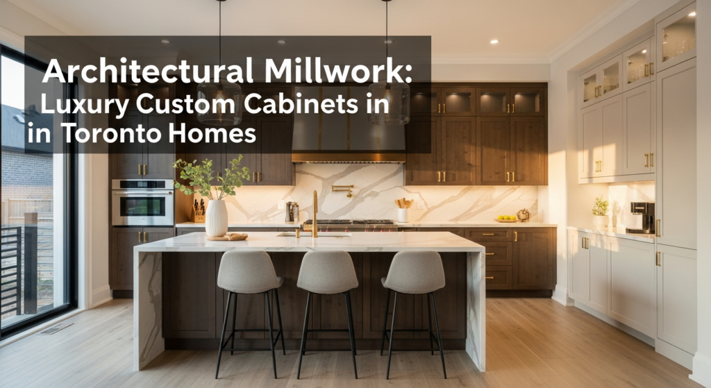 Architectural Millwork: Luxury Custom Cabinets in Toronto Homes